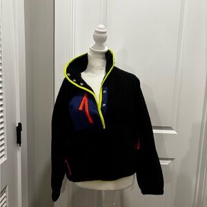 FP Movement by Free People Black and Blue Kids Puffer Jacket